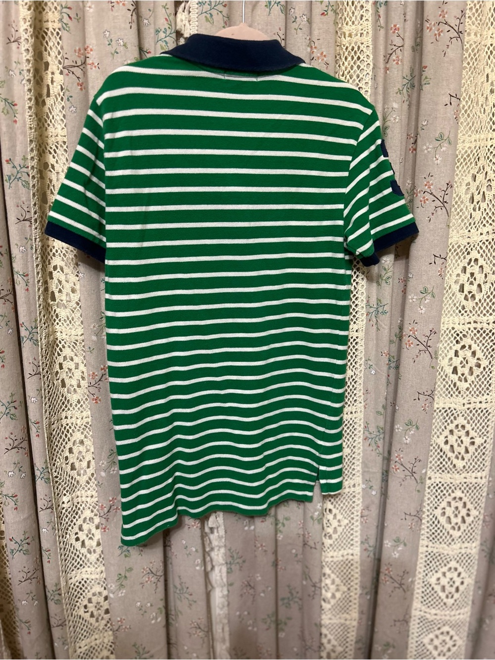 Polo Ralph Lauren Boys Big Pony Striped Polo Shirt M 12-14 EUC - Picture 4 of 4